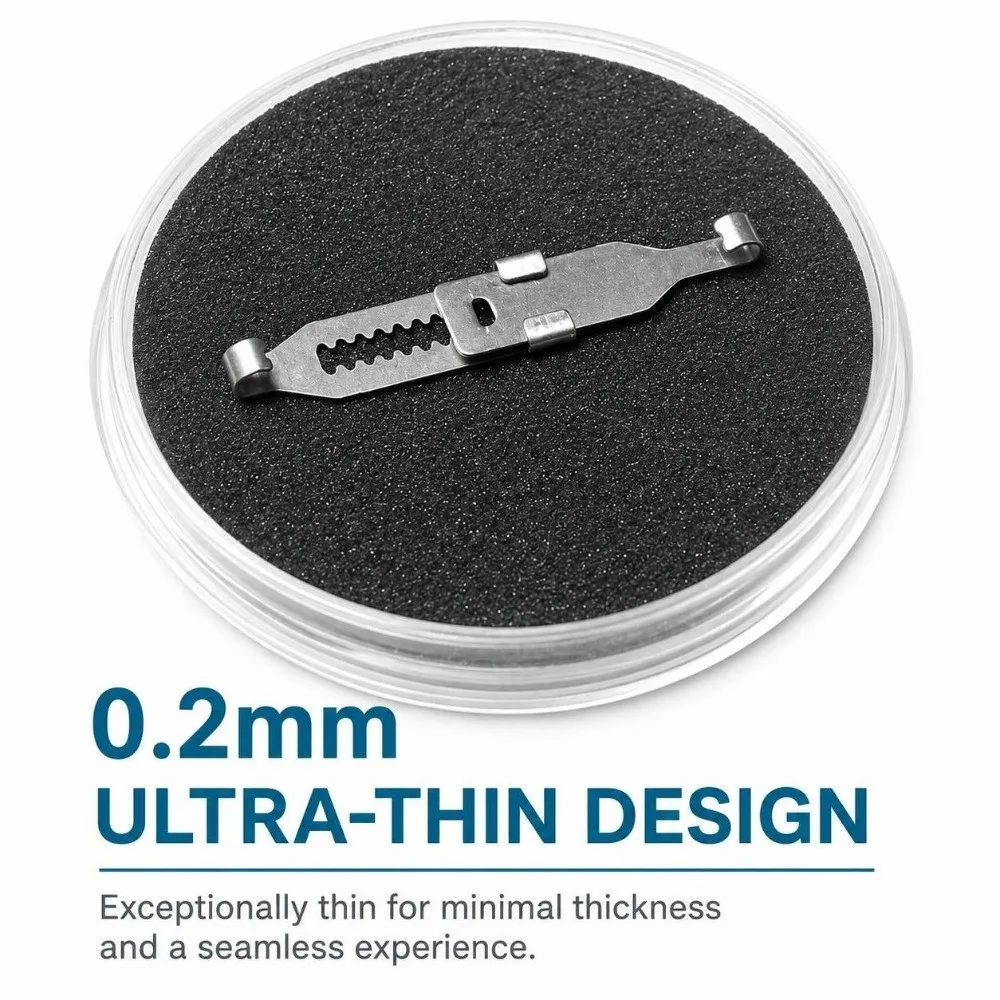 2PCS Adjustable Ingrown Toenail Treatment Stainless Professional Grade Ingrown Toenail Corrector Curved Design