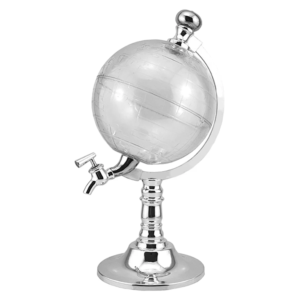 

3.5L Alcohol Drink Dispenser Bar Tools Globe Shape Dispenser Beer Drink Dispenser for Home for Wine Liquors Whiskey Drinks