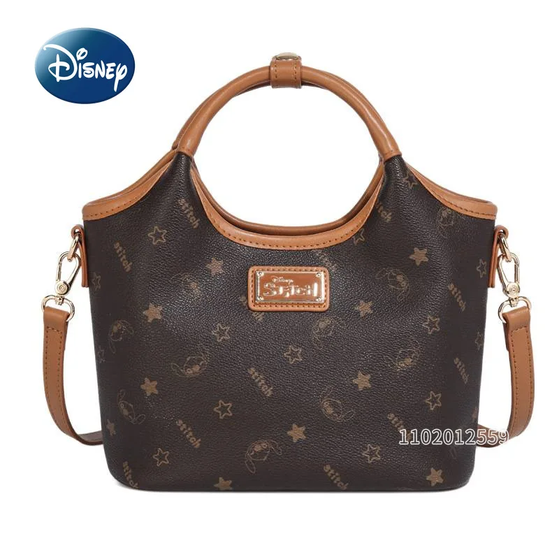 

Новая женская сумка Disney Stitch, роскошная брендовая модная женская сумка на плечо с героями мультфильмов, высококачественная мини-повседневная женская сумка с принтом