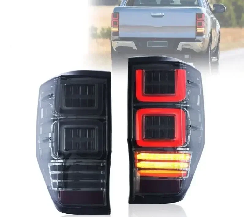 LED Tail Lights For Ford Ranger Raptor 2012-2021 PX Wildtrak T6 T7 T8 MK2 XL XLT