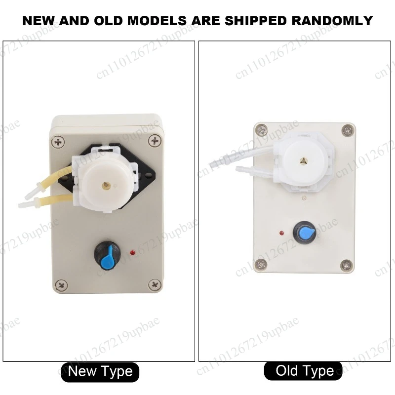 New Electric Peristaltic Pump, AB21 Pump Head, 12V/24V Silicone Tube Variable Speed Mini Titration Metering Pump