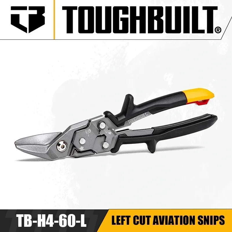 TOUGHBUILT TB-H4-60-SL/SOL TB-H4-60-R/L Cut Aviation Snips Right Left Straight Long Straight Offset Long Hand Tools