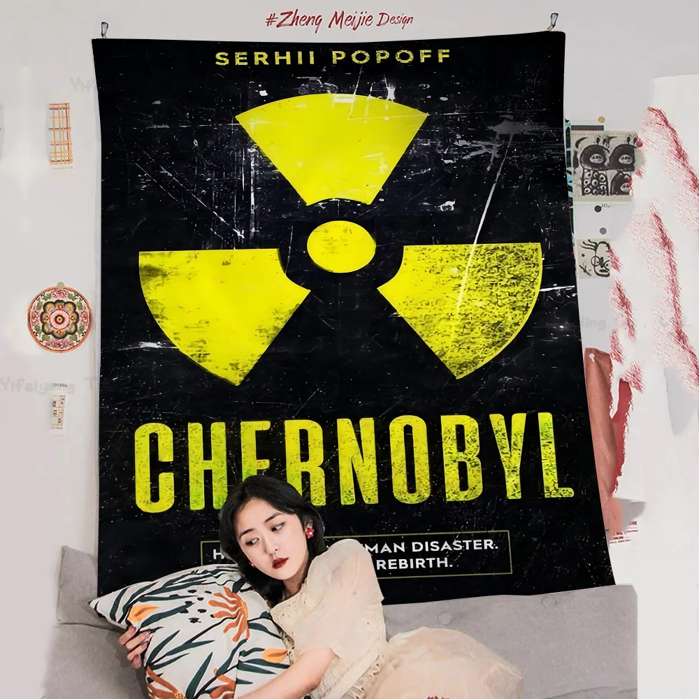 

Chernobyl Cartoon Tapestry Bohemian Wall Tapestries Mandala Wall Hanging Sheets