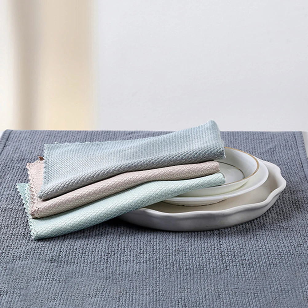 

10 шт., ткань для мытья посуды с рыбьей чешуей, многофункциональная кухонная чистящая одежда, впитывающие прочные полотенца для мытья посуды, практичные кухонные скрубберы