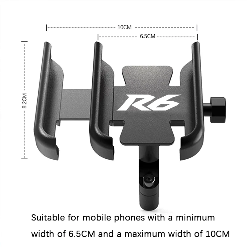 For Yamaha YZFR6 YZF R6 R6S 1999-2015 2005 2007 2010 Accessories Motorcycle Handlebar Mobile Phone Holder GPS Stand Bracket