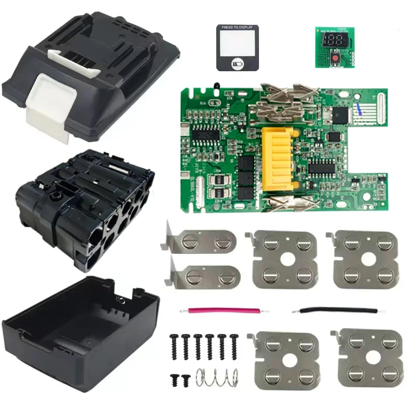 BL1830 Li-ion Battery Case Charging Protection Circuit Board PCB LED Digital Indicator Box For Makita 18V 6.0Ah Housings Shell