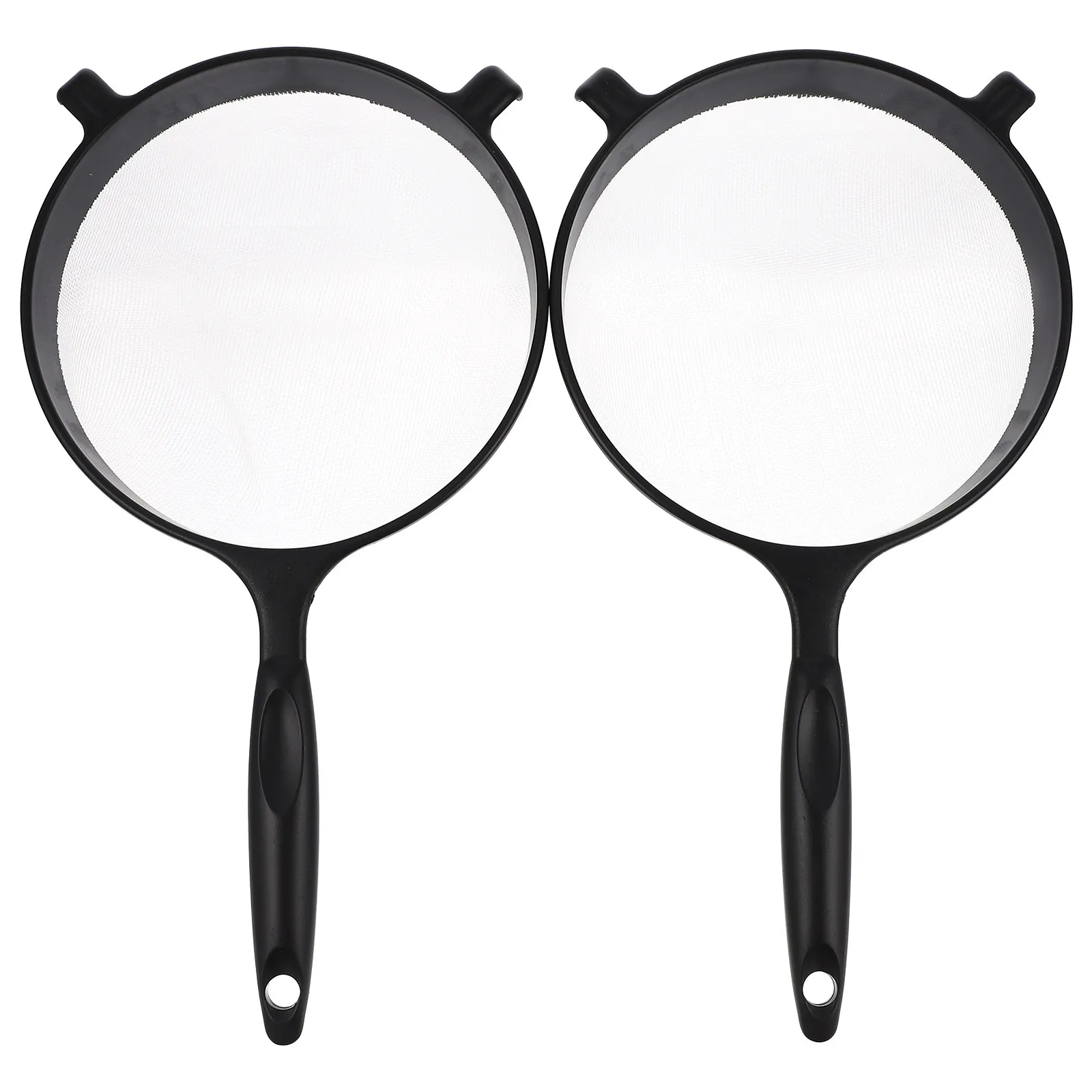 2Pcs Flour Sifters Handheld PP Plastic Sieve Tool Baking Cake Mixing Strainer Kitchen Filter Flour Sifter Cake Baking Filter