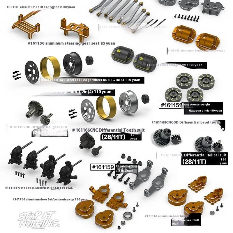 Hpi 벤처 1/18 V18 시뮬레이션 Toyota Hynix 등산 차량 오프로드 차량 전문 전체 부품 금속 업그레이드