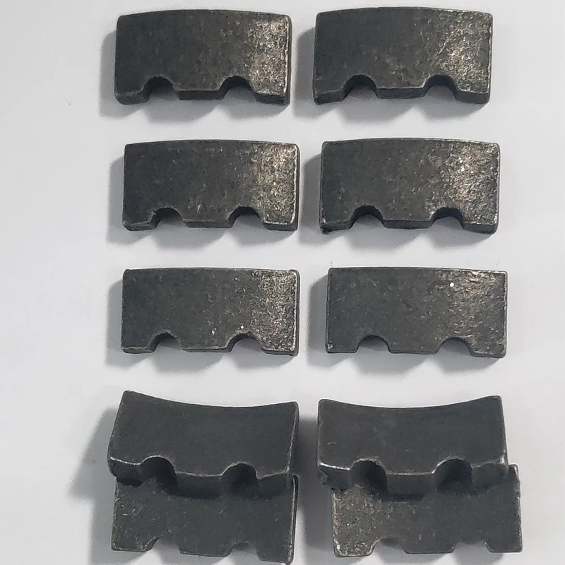 Diamond Core Drill Bit Crown Segment Retipping Turbo Shape Replacement for Brick Walls, Reinforced Concrete Segments Core Drill