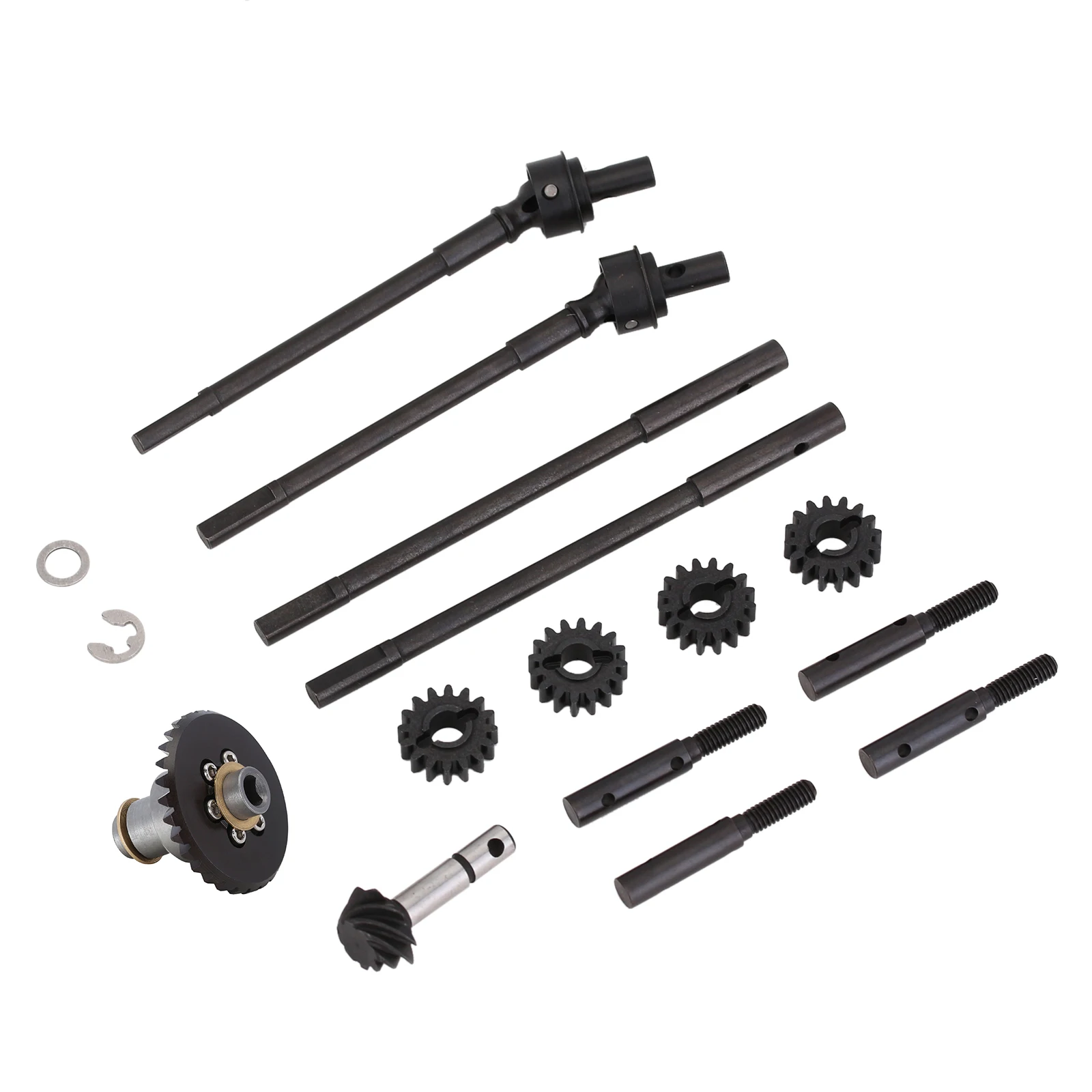 INJORA Metal CVD Dogbone Shaft Axle Gears for 1:10 RC Crawler INJORA YQCQ-04 Portal Axles Replacement Parts