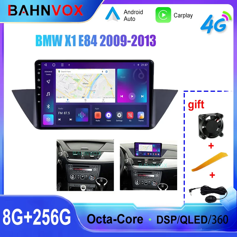 

10" QLED Display for BMW X1 E84 2009-2013 Android Car Radio GPS Navigation Multimedia Player Carplay Stereo screen tape recorder
