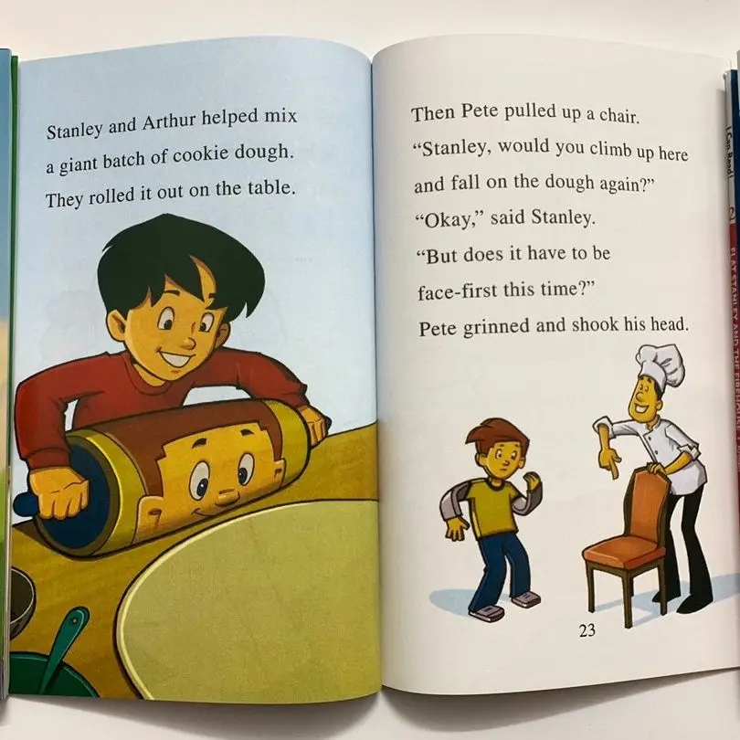 Audio Reading Edition Flat Stanley Character Series - 10 libros que puedo leer (versión original en inglés)