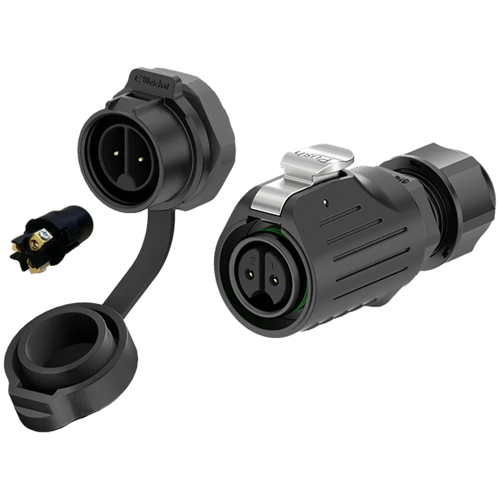 Reverse Mount Waterproof Aviation Connector 2P 3P 4P 5P IP68 Panel To Board For LED For Lighting Automation Security Electrical