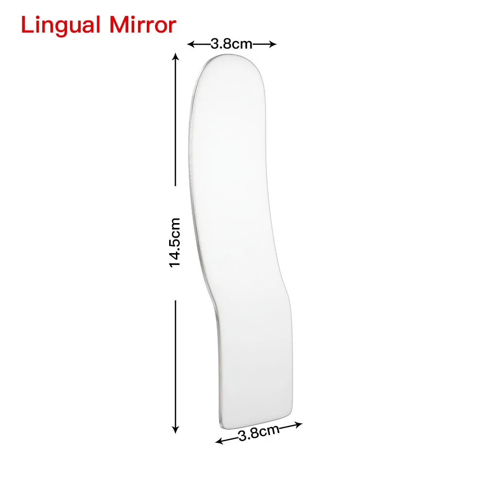 Dental Oral Photography Mirrors LED Light Automatic Anti-fog occlusal Orthodontic Reflector Glass for Buccal Lingual Dentist