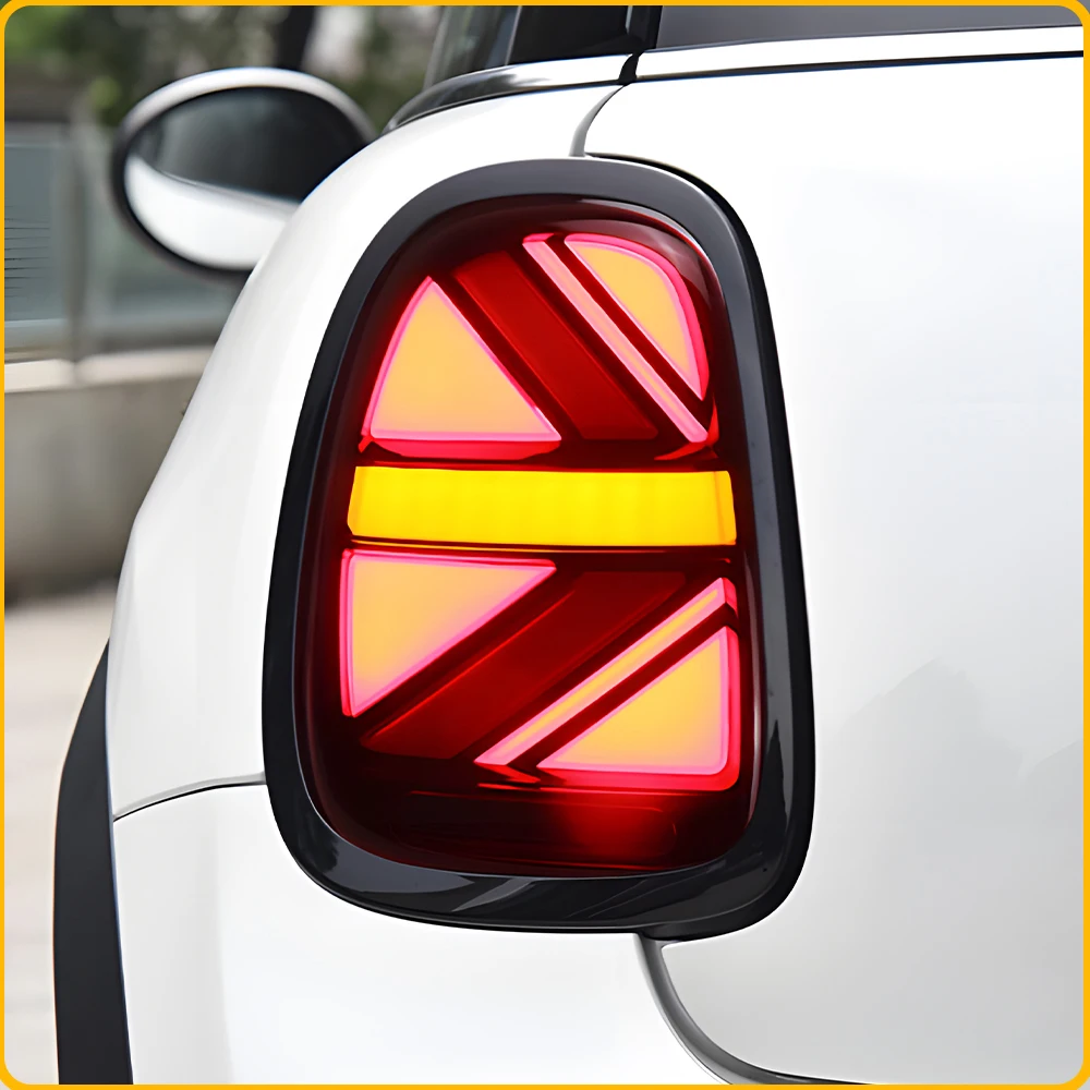 For Mini Cooper F55 F56 F57 2014-2020 Modify Dynamic Turn Light Auto LED Taillight Assembly Car Accessories Tool Plug and Play