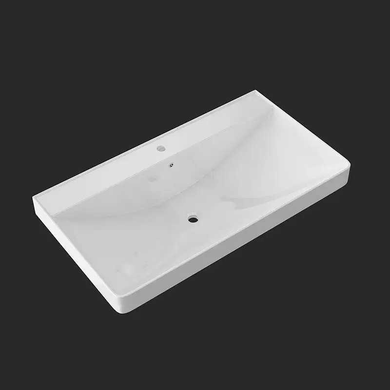 

Ocean big belly basin, deepening ceramic integrated embedded wash countertop wash basin, large single basin