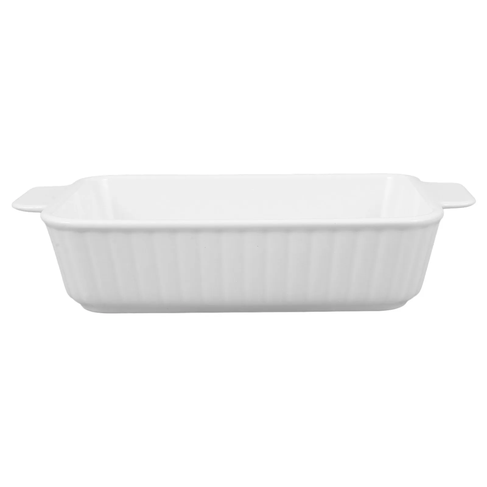 

Ceramic Baking Dish with Double Handle Oven Safe for Roasting Lasagna Pizza Cake Microwave Freezer Dishwasher Safe Appetizer