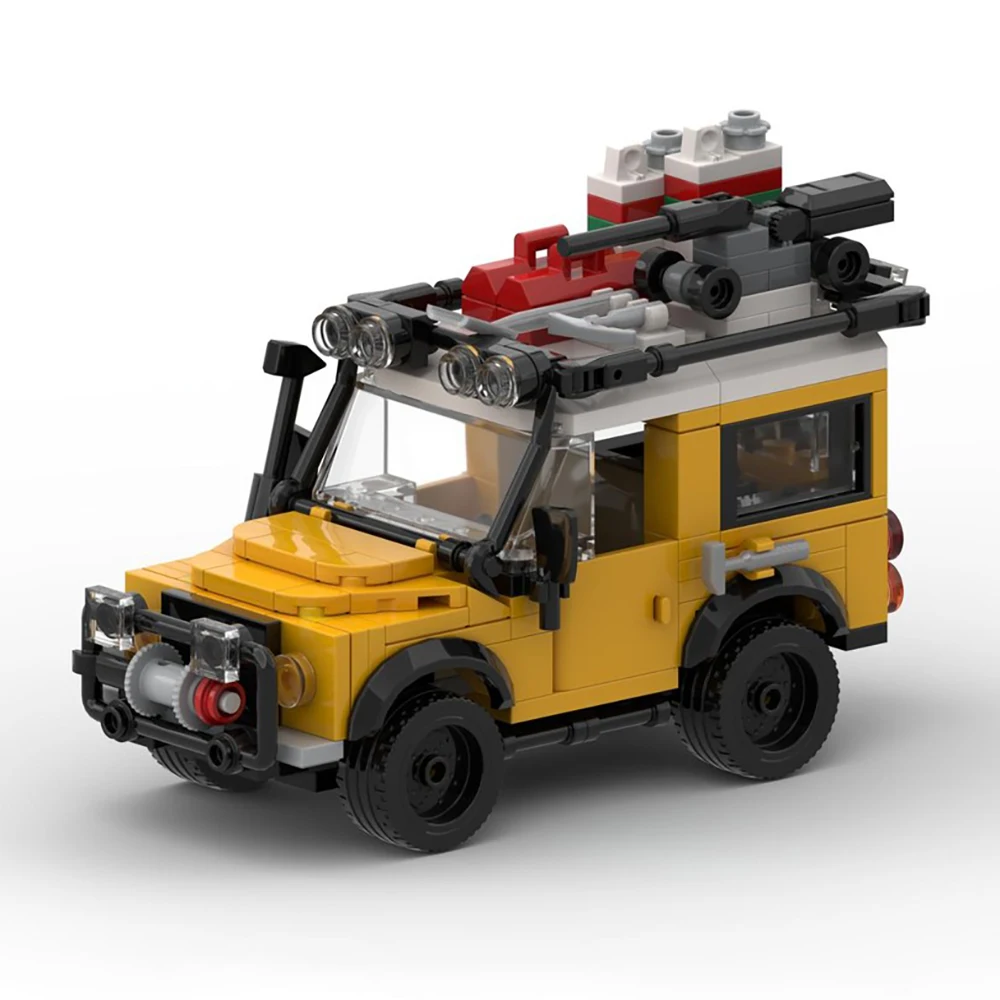 

40650 Конструктор Land Rover Classic Defender Speed Champion: Модель классического автомобиля для городских гонок, детская игрушка, подарок, технологичные строительные блоки