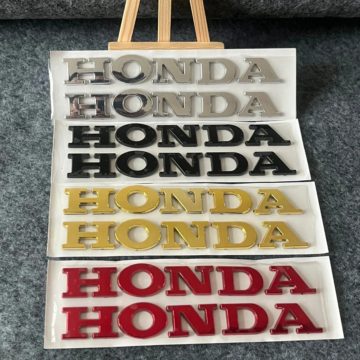 

3D Honda Sticker Logo Motorcycle Tank Bike Letter Decal