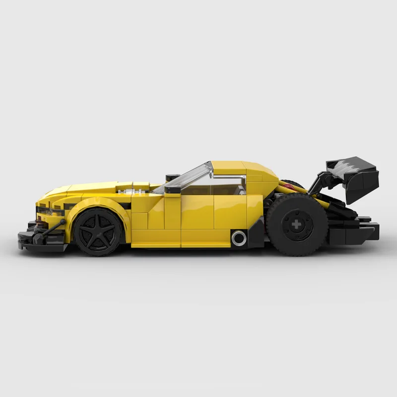 323 PCS Speed Hypercar 2024 AMG SL63 Pikes Peak MOC Customize Modular Building Block Design Simple Kids DIY Assembly Toy Gift