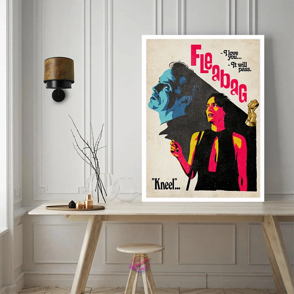 Fleabag Poster TV Play Canvas Art Print Wall Art Picture For Living Room Home Decor Painting Gift