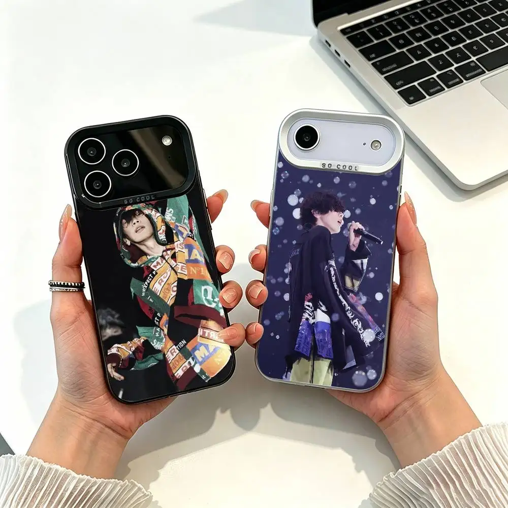 

all-round singer-songwriter-Y-Yonezu K-Kenshi Phone Case For IPhone 17 Air 16 15 14 13 12 11 Pro Max White silver Hard Cover