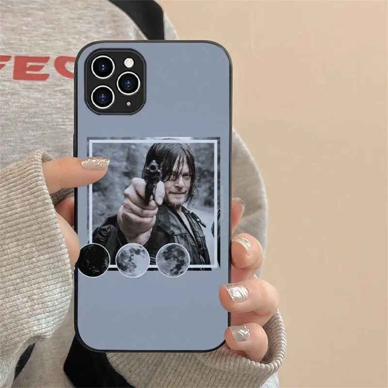 The Walking Dead Daryl Dixon Phone Case For Iphone 7 8 Plus X Xr Xs 11 12 13 Se2020 Mini Mobile Iphones 14 Pro Max Case