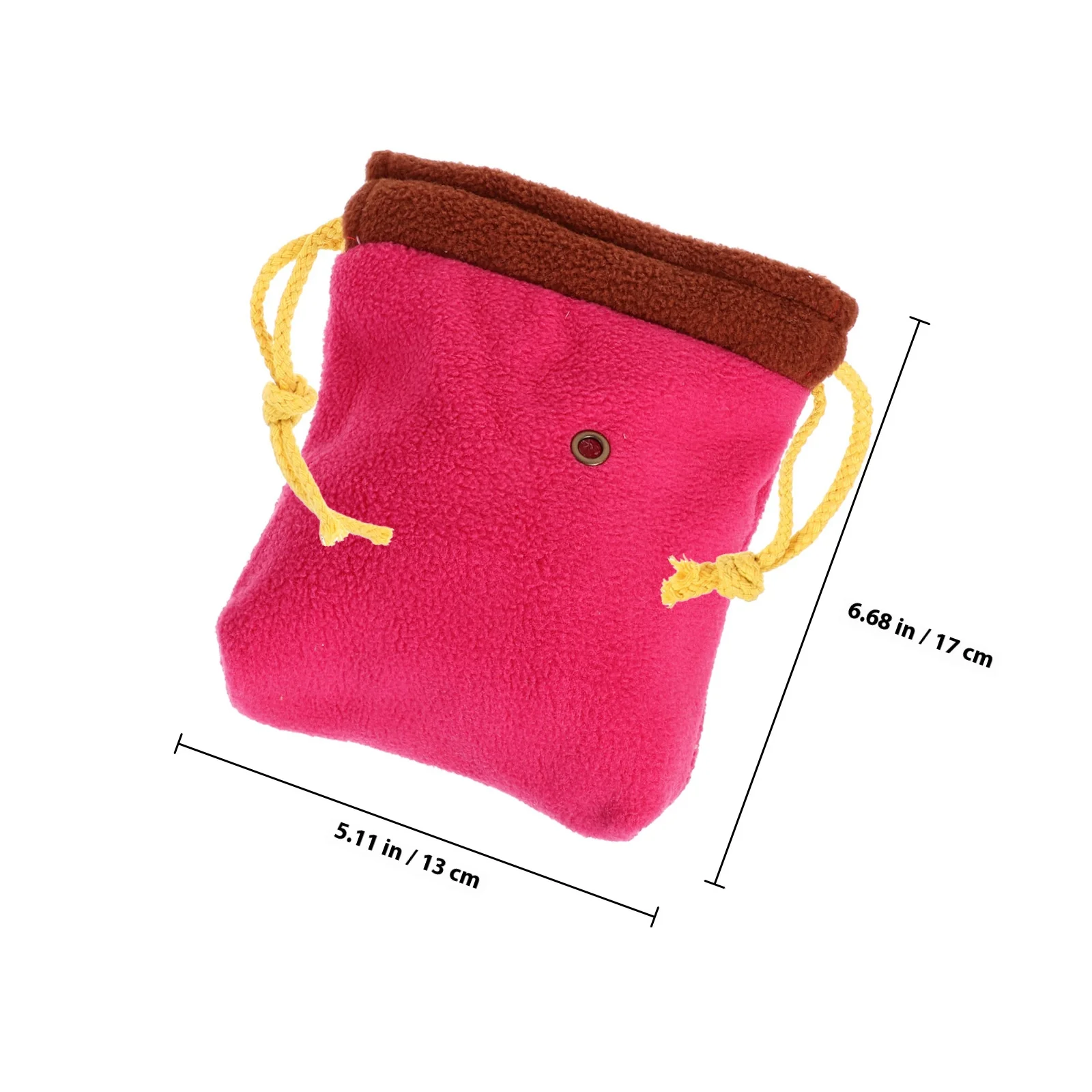 حقيبة حمل الحيوانات الأليفة المحمولة حقيبة تخزين الحيوانات الأليفة في الهواء الطلق حقيبة عملية للحيوانات الأليفة مستلزمات الحيوانات الأليفة المفيدة للهامستر (وردي) #6