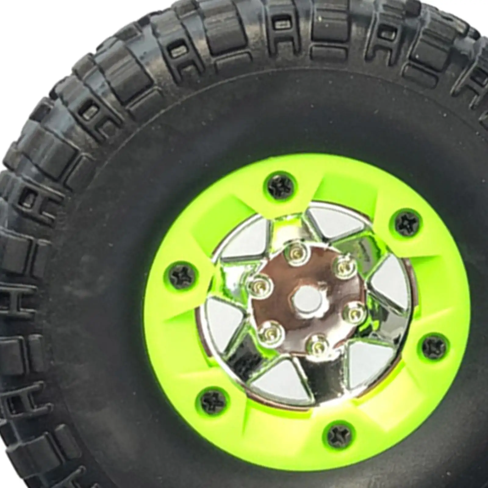 Pneumatici per Auto RC in Gomma e Metallo 90x32mm Fuoristrada con Scanalature Profonde per Auto da Corsa Elettrica Wltoys 124019 124018