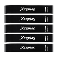 XCLOHAS Natural Latex Resistance Bands 4/5 Pcs Set Elastic Rubber Gum Loops for Women Men Home Gym Fitness Workout Equipment