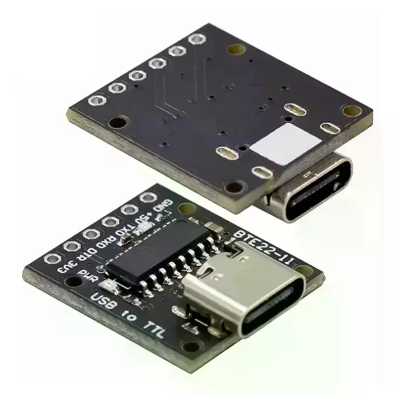 Black/Green/Purple CH340E CH9340C USB To TTL Module Pro Mini Downloader Replaces CH340G CH340N