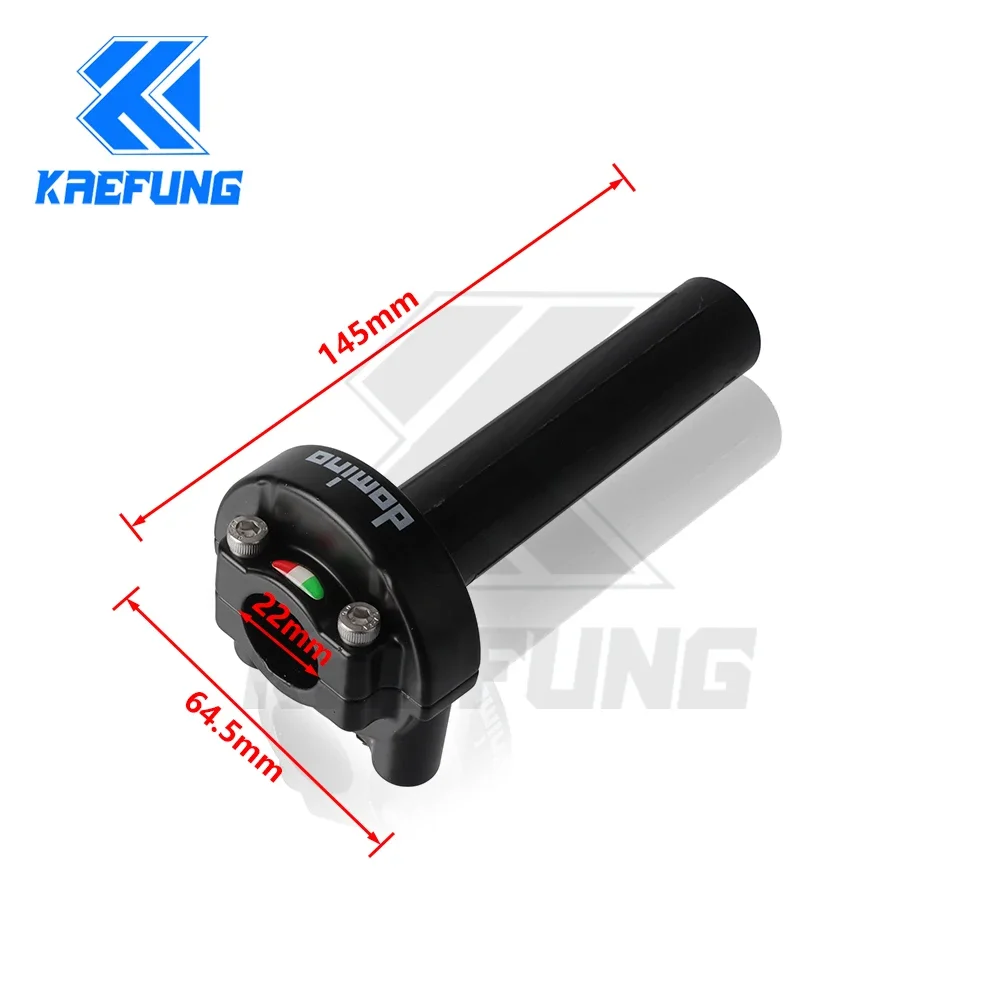 Motorcycle modification accessories 7/8 inch 22mm grip with snap-on cam locking grip universal handlebar tube quick twist thrott