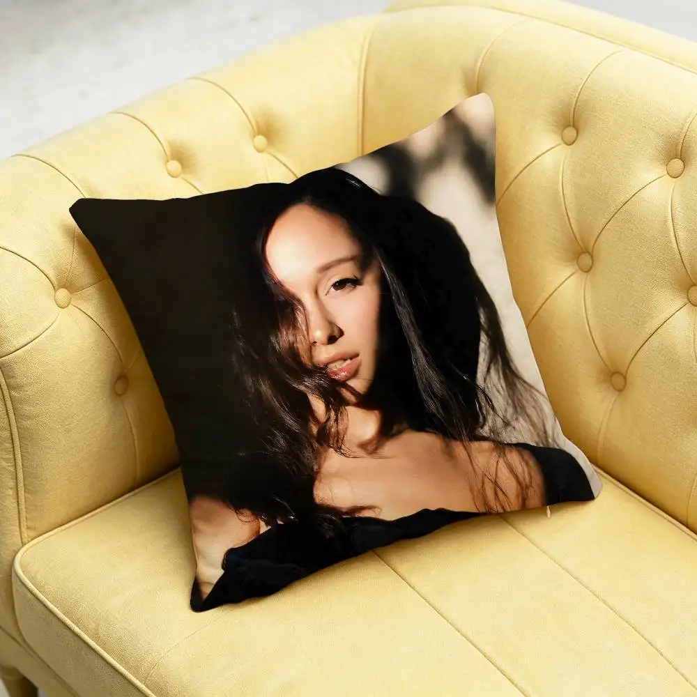 Throw Pillow Case 45cm 50cm 30cm 40cm Car Custom Square Pillowcase Pad Cushion Cover For A-Ariana PETAL G-Grande