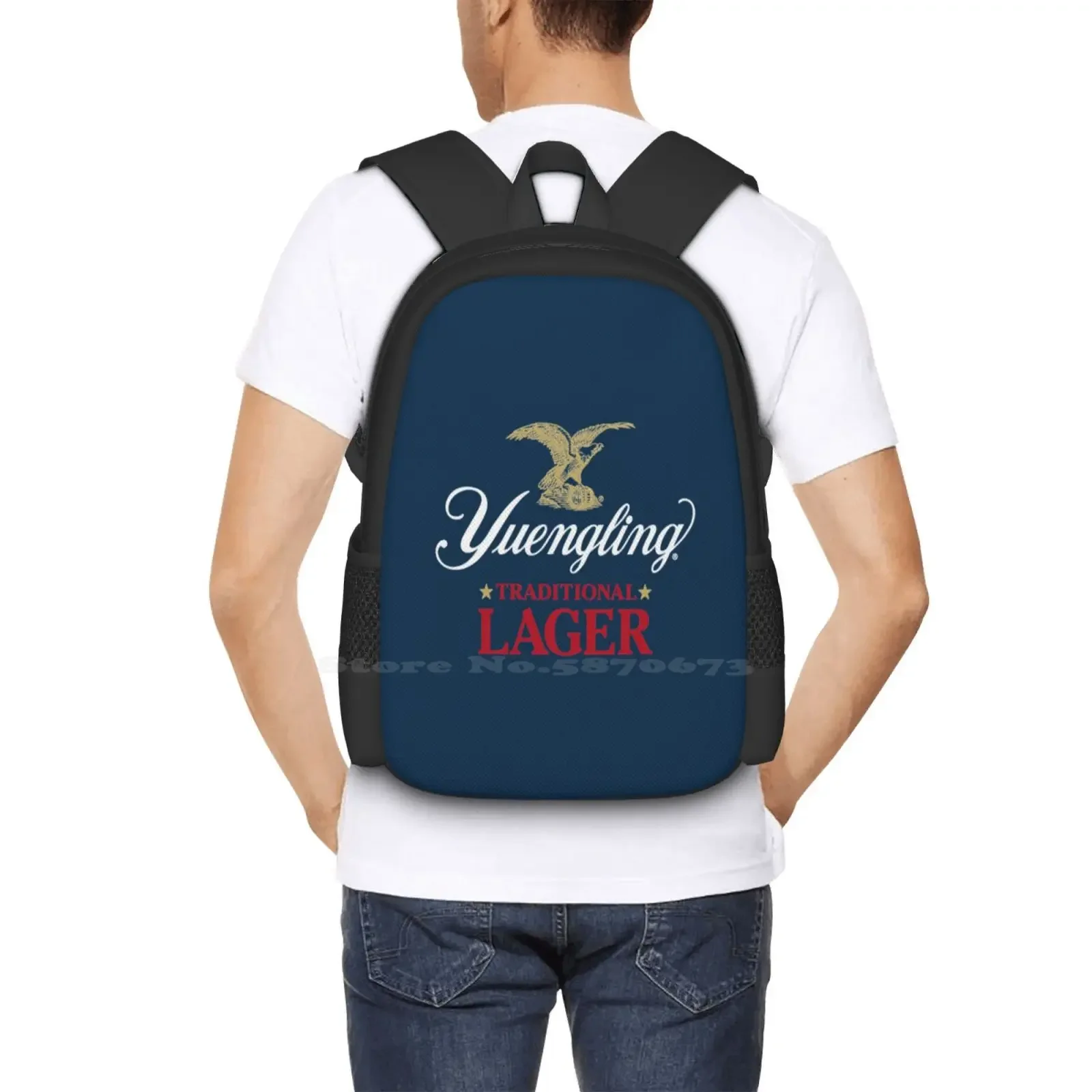 The Party - Yuengling Lager رائجة البيع حقيبة مدرسية على ظهره حقائب عصرية Busch Light Yuengling Casamigos Tequila College Whisky #6