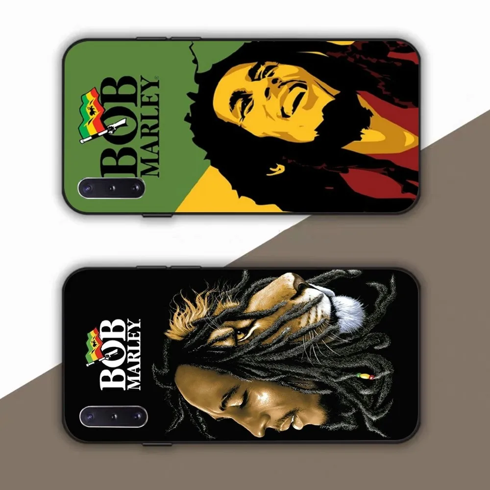 Bob Marley Rasta Lion Phone Case For Samsung Note 8 9 10 20 pro plus lite M 10 11 20 30 21 31 51 A 21 22 42 02 03