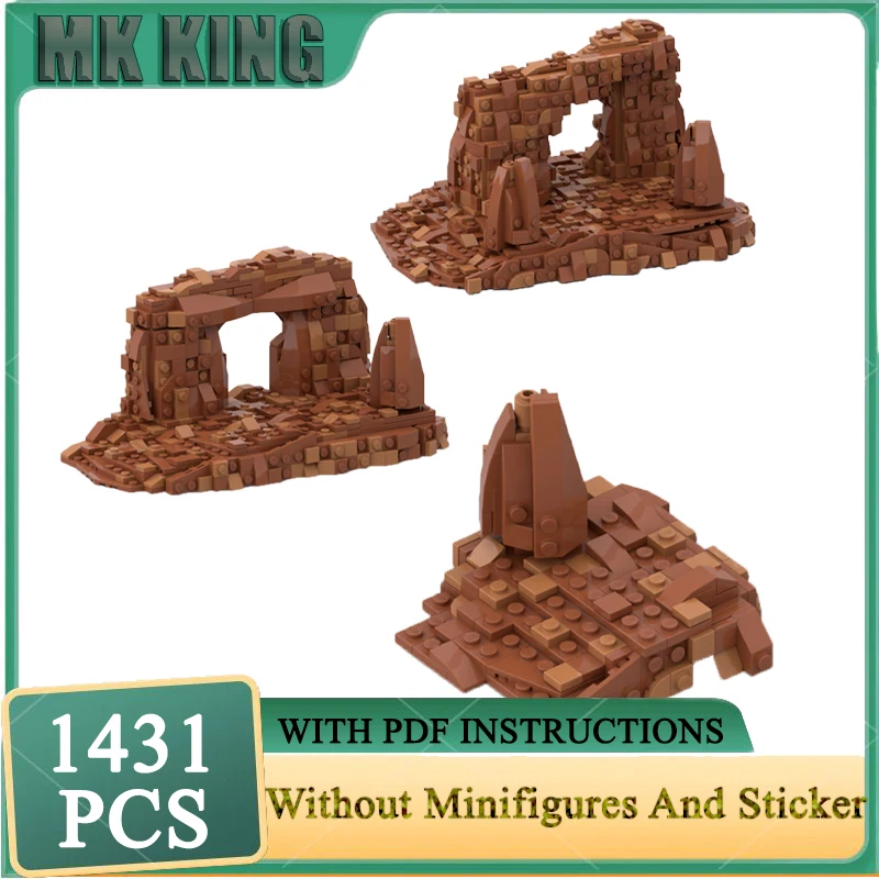 

Star Movie Model Moc Building Bricks Desert Scene Big Landscape Technology Modular Blocks Gifts Christmas Toys DIY Sets Assembly