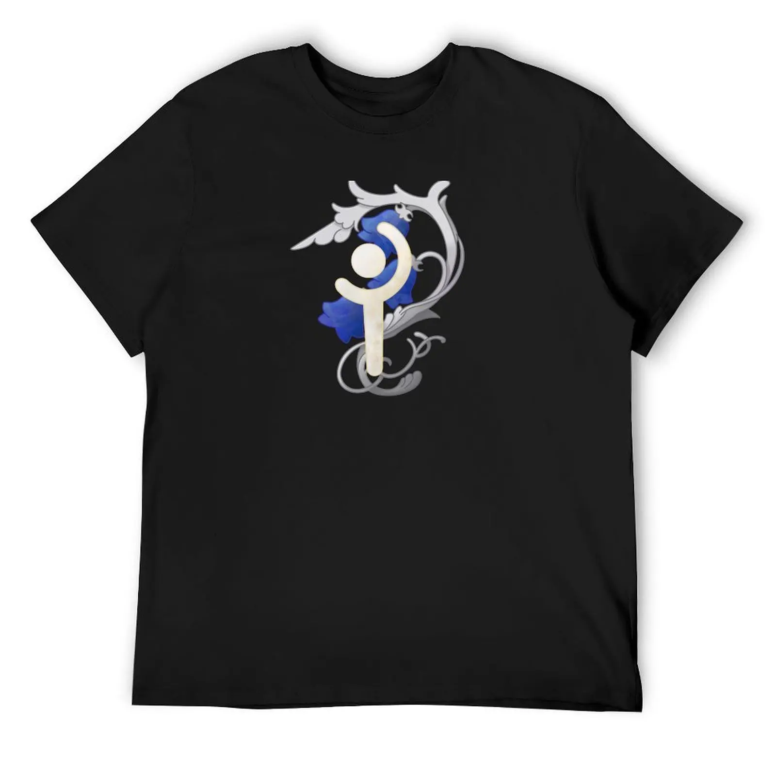 

White Mage Job Symbol T-Shirt customs design your own Funny t-shirt funny gifts Anime t-shirt men clothings
