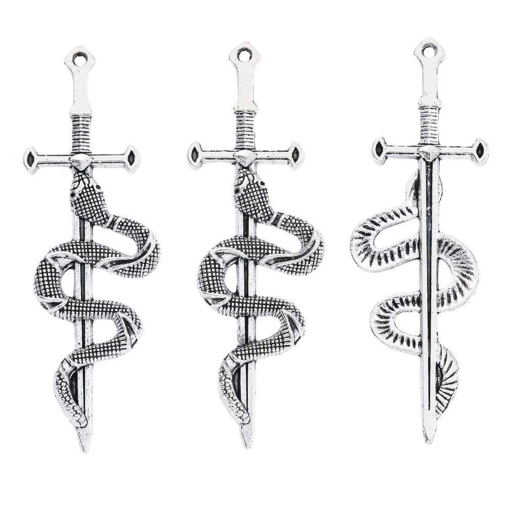 22pieces（Weapon ）vintage zinc alloy charm metal pendant DIY jewelry discovery making accessories3699