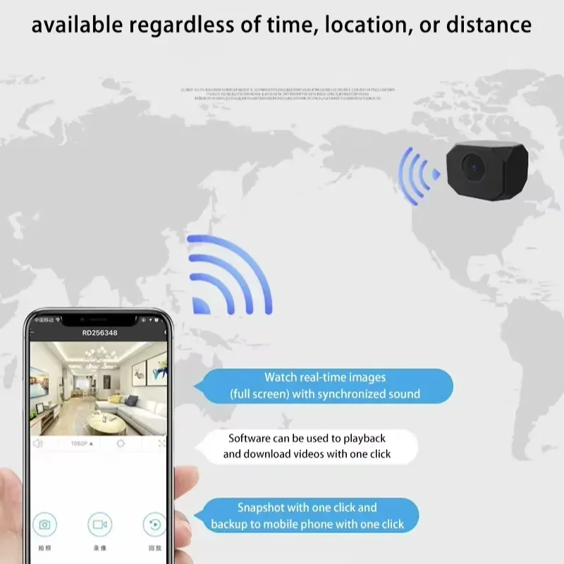 Wireless Network Camera Mobile Remote 1080p HD T99 Camera Remote Real-time Viewing Sound Recording Cloud Storage Of Images 2026 image 3