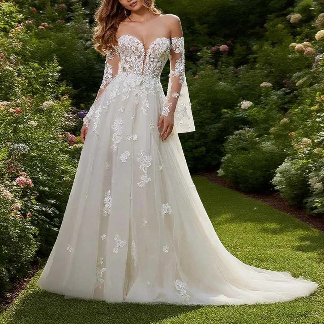 

Customized Sweetheart Full Lace Mermaid-style Short Dress Wedding Dress for Bride at Formal Wedding Event