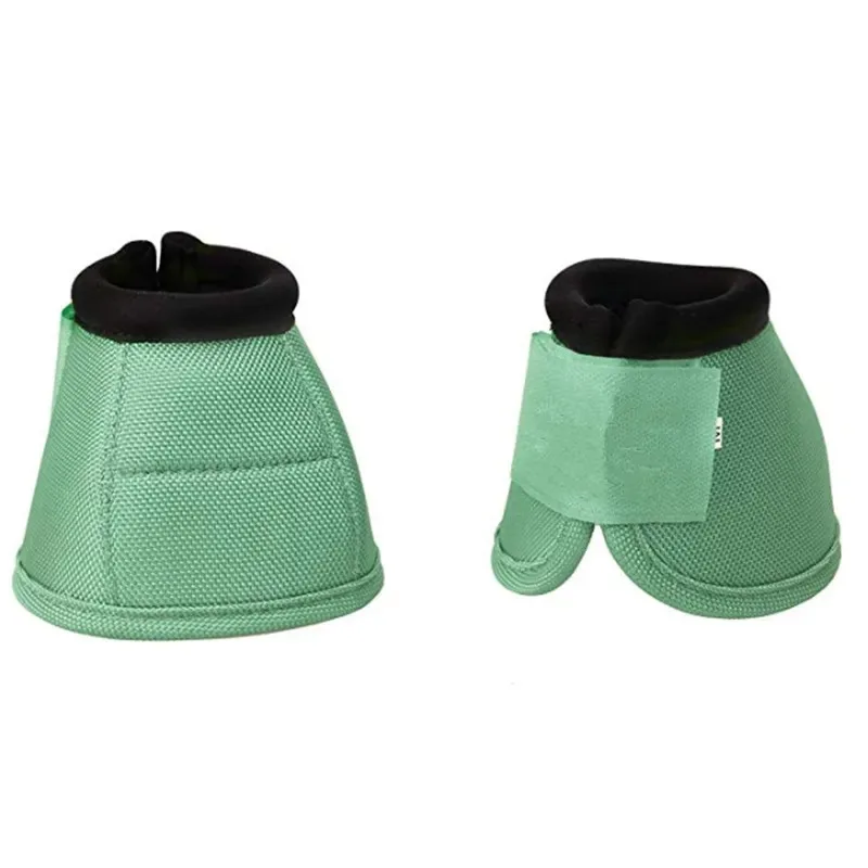 Cross-border Oxford cloth horseshoe cover anti-rotation bell boots printed horseshoe cover horse leggings horseshoe