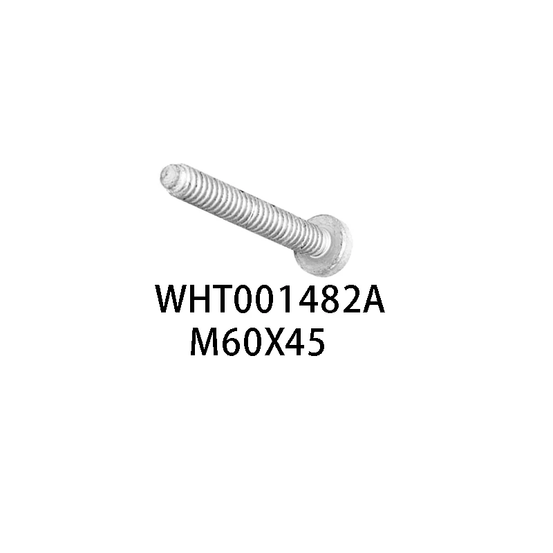 1pcs M60x45 Throttle Body Bolt WHT001482A WHT 001 482 A For VW Audi M60x45mm