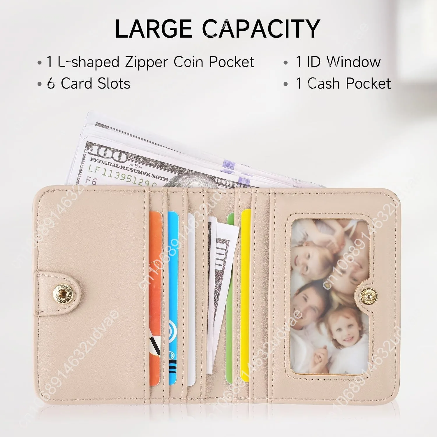 Small RFID Wallet Women Ultra Thin Slim Womens Wallet Mini Compact Bifold Pocket Ladies Wallets for Women PURPLE