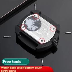 For Seven on Friday Watch Back Cover Screws Bottom Cover flat screw with Tools Parts Watch Repair Accessories