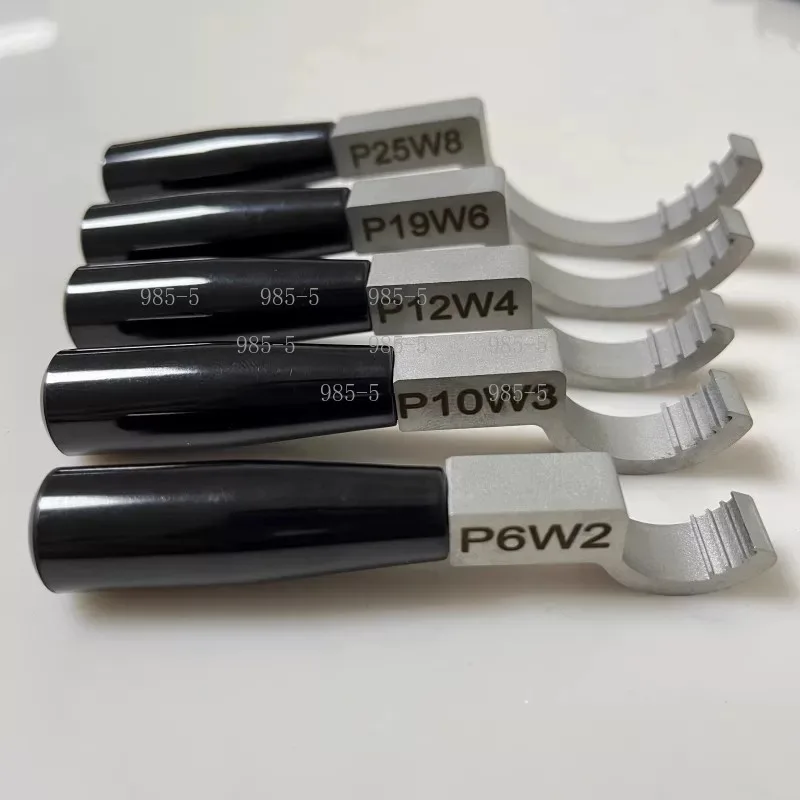 1pcs PFA Flare Bead Inlet Tool Metal Crescent Stainless Steel Wrench