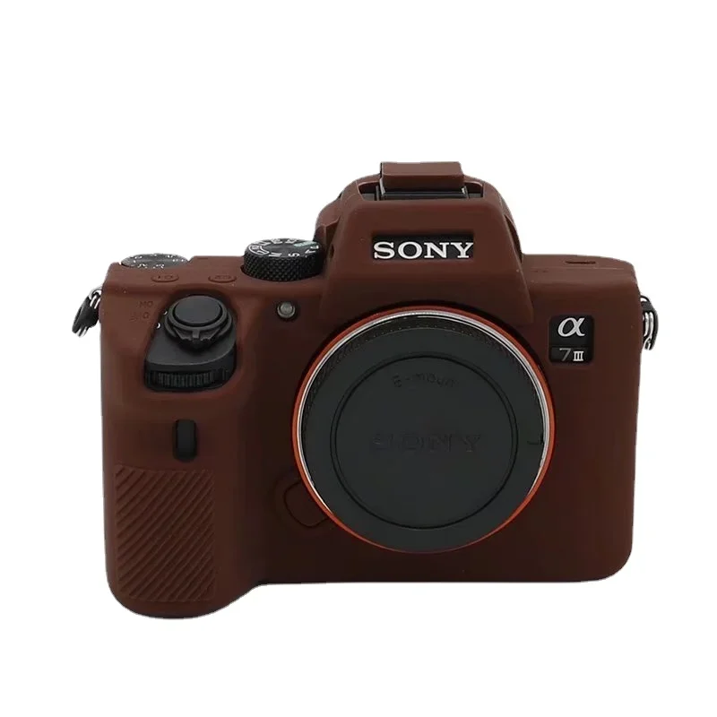 Dla Sony A7 III a7riii A7III a7m3 a7r3 A9 torba na aparat A7III miękka guma silikonowa aparat ochronny pokrowiec na korpus