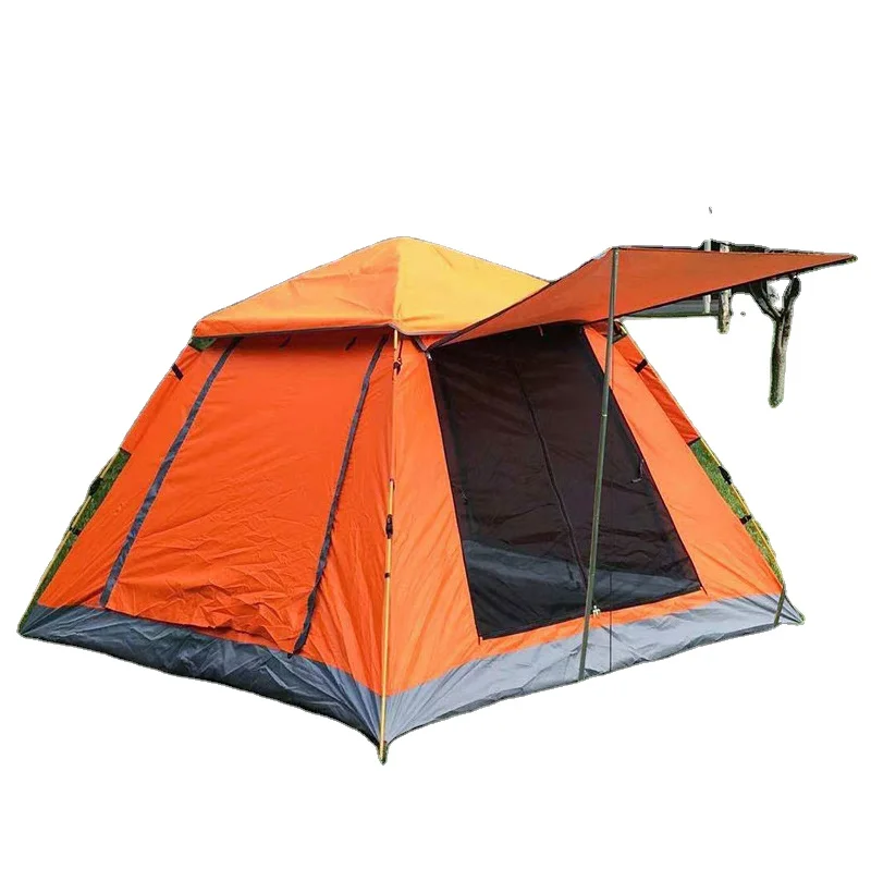 Instant Pop Up Family Camping Tent 2-4 Person Portable Tent Automatic Tent Waterproof Windproof for Camping Hiking Mountain