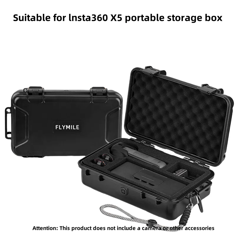 

Explosion-proof Case For Insta360 X5 Portable Storage Bag Hard Carrying Box For Insta360 X5 Camera Accessories