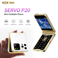 SERVO P20 Flip Mobile Phone 4 SIM Standby Magic Voice Speed Dial Call Recording FM Radio 2.4\