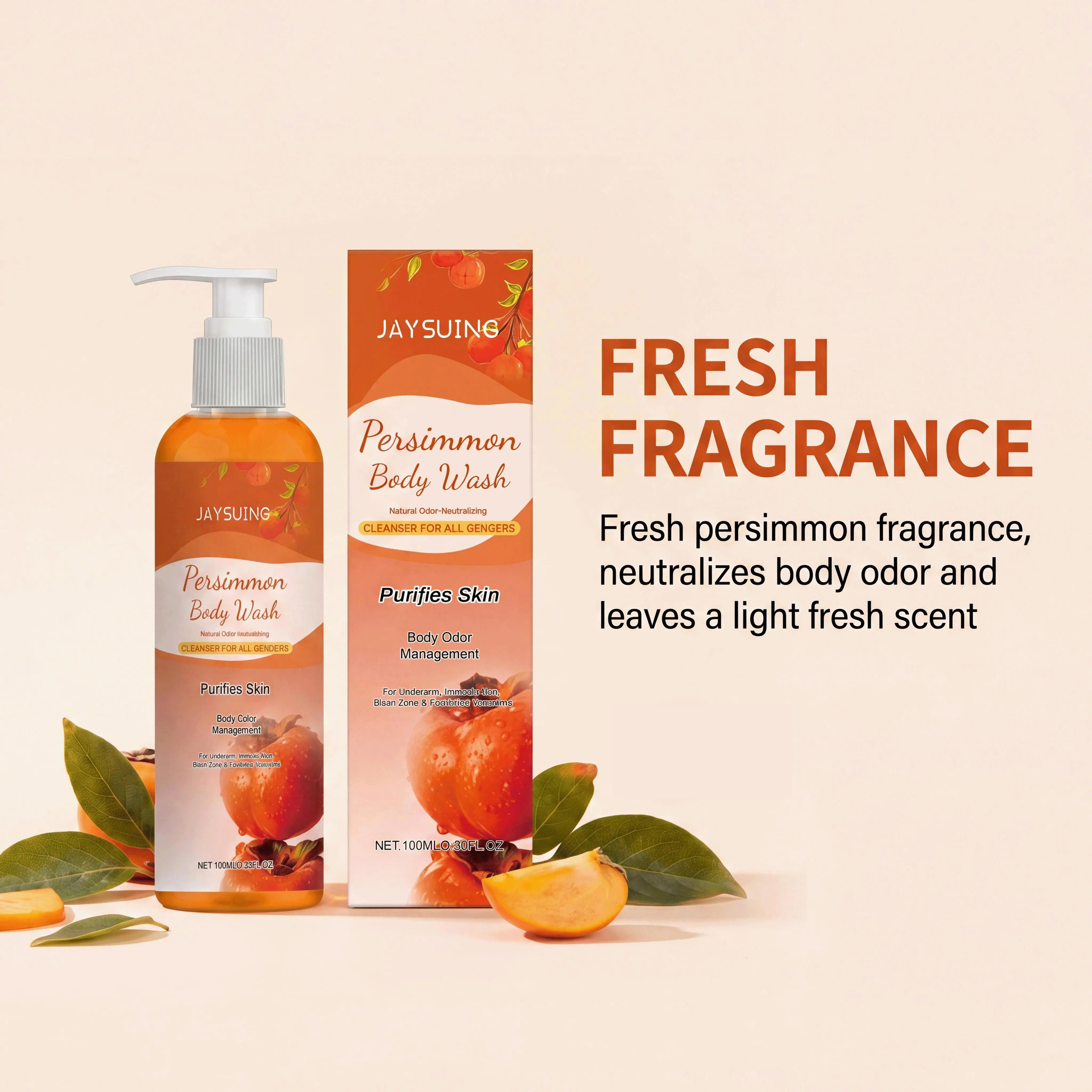 Persimmon Shower Gel Gentle Cl - Aha Bha Exfoliant review and price